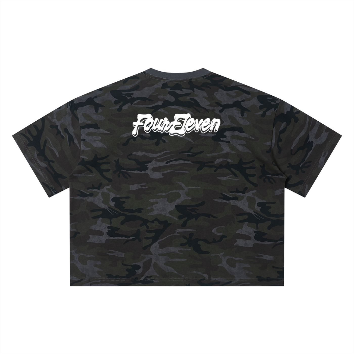 boxy camo tee